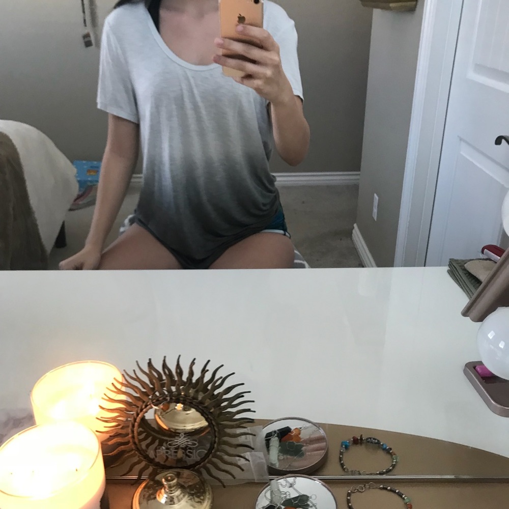 AEO Soft and Sexy “slub” Ombré Tee